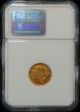 1929 $2.  50 Gold Indian Head - Ngc Ms62 Gold photo 1