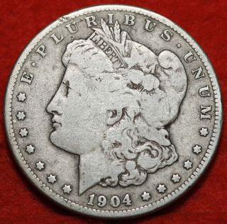 1904 - S Silver Morgan Dollar photo