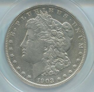 1903 - S Morgan Silver Dollar Vf30 Details photo