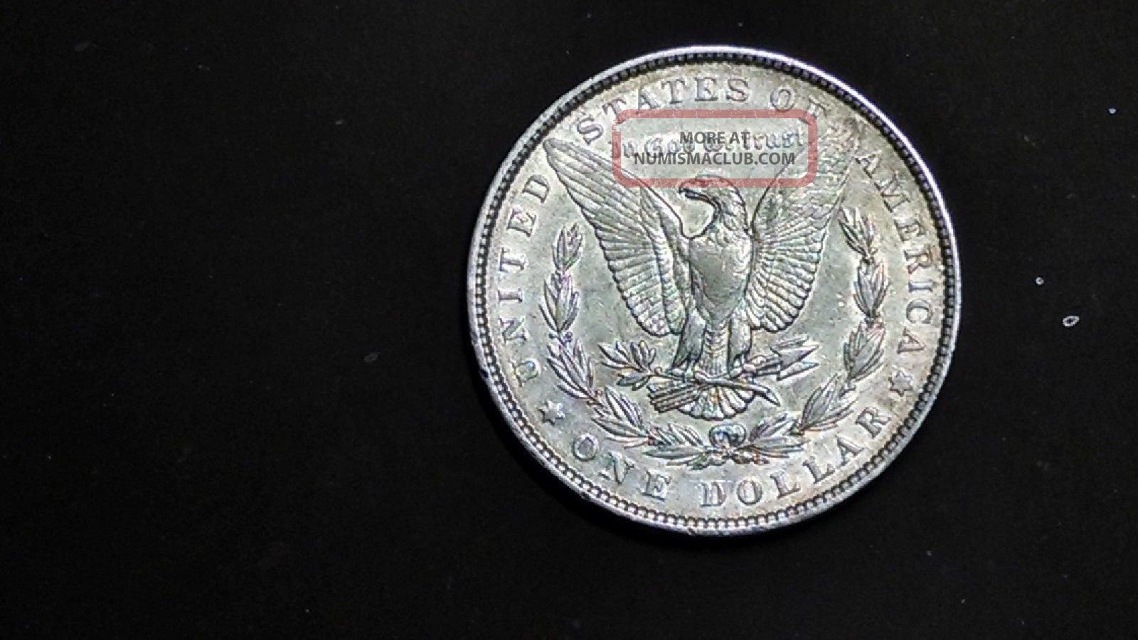 1887 Morgan Silver Dollar Au