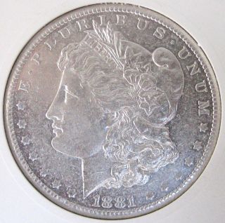 1881 - S Morgan Dollar - Brilliant Uncirculated - Morgan Dollar photo