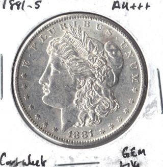 1881 S Morgan Silver Dollar $1 Au+++ Ms Cartwheels Gem Like photo