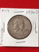 F117 ::1954 - D Franklin Liberty Silver Half Dollar Coin :: Fairhouse ::auction Hq Half Dollars photo 2