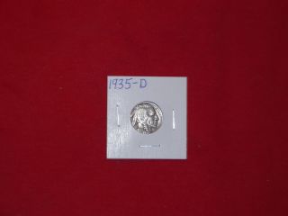 1935 - D Buffalo Nickel 5 Cents Coin 5 photo