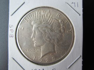 1923 Peace Silver Dollar photo