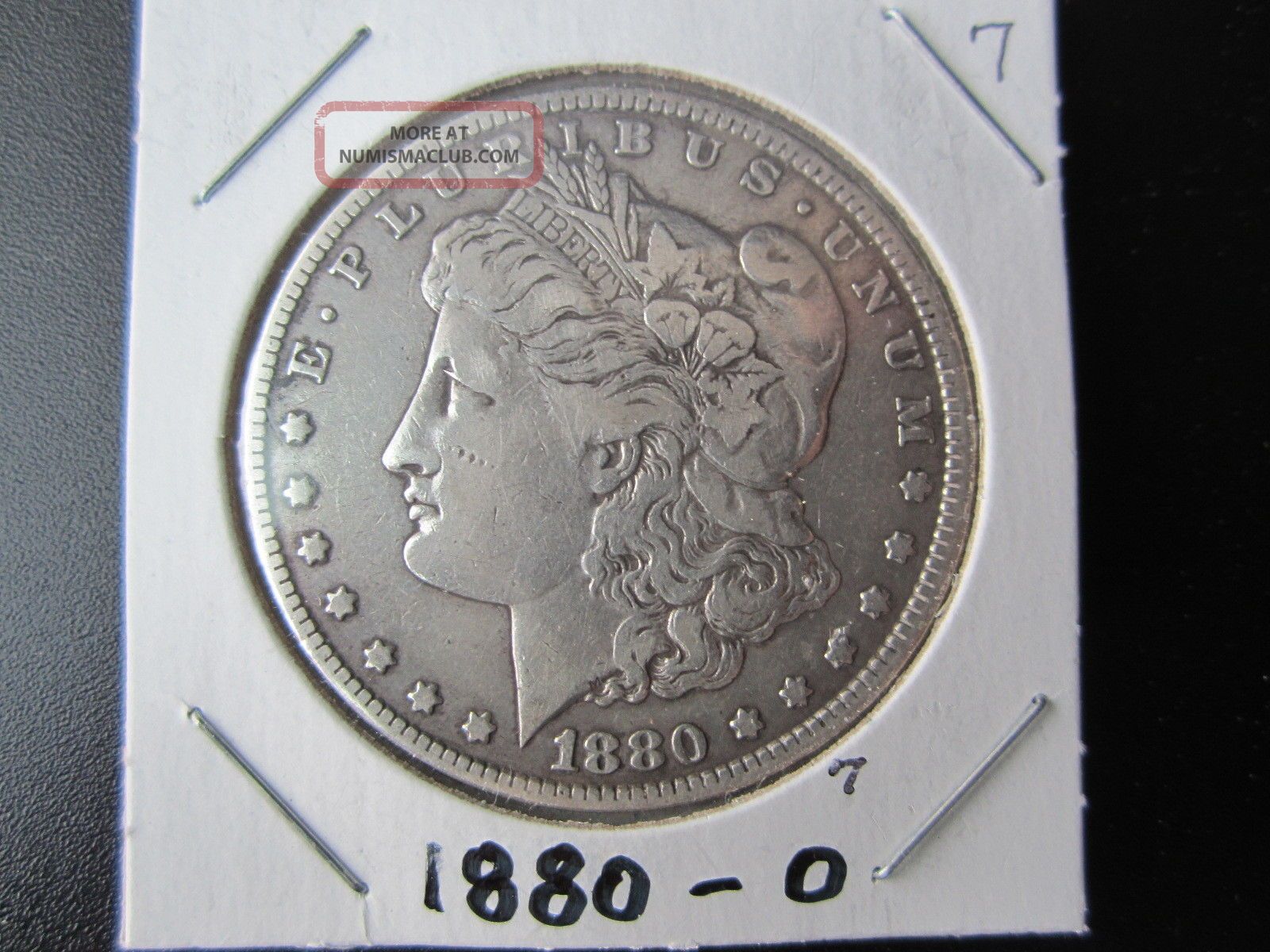 1880 O Morgan Silver Dollar