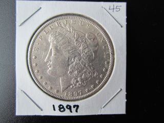 1897 Morgan Silver Dollar photo