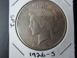 1926 - S Peace Silver Dollar photo