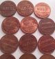 15 Us Copper Lincoln Penny ' S 7 1972 Large Error Rim / Off Center Color Variation Coins: US photo 4