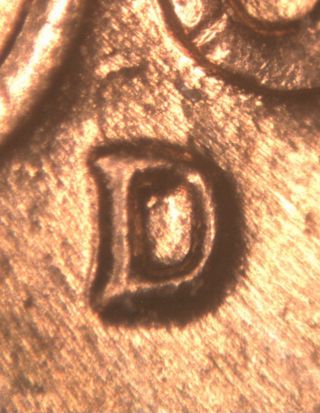 Bu 1960 - D Lincoln Cent With Rpm - 017/wrpm - 017 Error Wexler Top 100 (03 - 31 - 02) photo