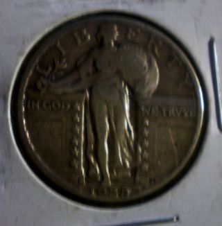 1928 - D Standing Liberty Silver Quarter Sharp Details photo