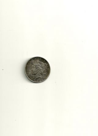 1922 Peace Silver Dollar photo