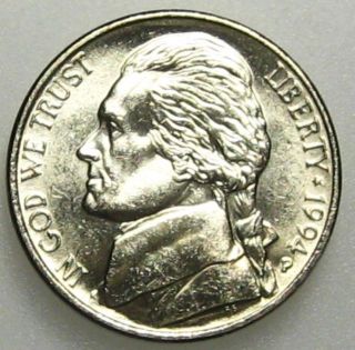 1994 P Uncirculated Jefferson Nickel (b03) photo