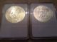 1971 S Silver Ike Dollars Two (2) Proof And Ms + Very High Grades Dollars photo 3