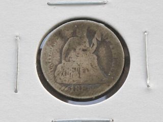 1884 - P Liberty Seated 90% Silver Dime U.  S.  Coin C4161l photo