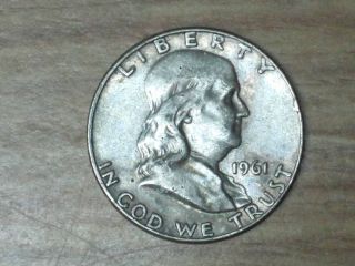 1961 - D Franklin Half Dollar,  An Outstanding Coin photo