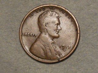 1917 - D Lincoln Wheat Cent 6421 photo