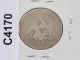 1854 - P Seated Liberty Quarter With Arrows 90% Silver U.  S.  Coin C4170l Quarters photo 1