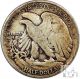 1936 (p) Fine Walking Liberty Silver Half Dollar 50c Us Coin A44 Half Dollars photo 1