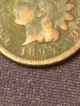 1895 Indian Head Cent,  Bargain Pricing, ,  Low Cost Coins: US photo 2
