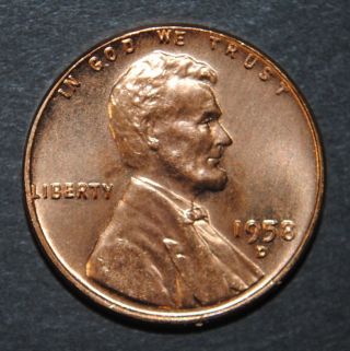 1958 D Lincoln Cent photo