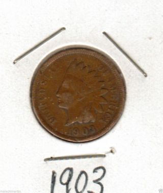 1903 Indian Head Cent photo