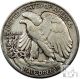 1946 (p) Very Fine Vf Walking Liberty Silver Half Dollar 50c Us Coin A53 Half Dollars photo 2