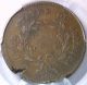 1795 Pe Punct.  Dt.  Half Cent Pcgs Vf; C - 4,  Planchet Flaw But Smooth,  Neat Coin Half Cents photo 2