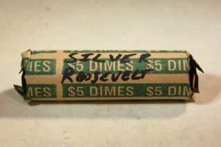 100 Silver Roosevelt Dimes 1964 And Before photo