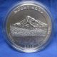 America The 5 Oz Silver Uncirculated Coin Mt Hood Box And Papers Quarters photo 1
