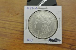 1897 - O Morgan Silver Dollar - - About Uncirculated photo