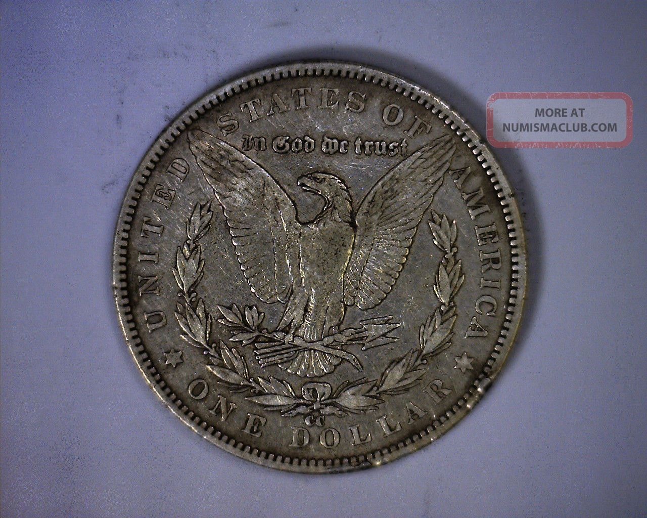 1891cc Morgan Silver Dollar Coin Carson City 1891 Cc 1891cc-morgan-silver-dollar-coin-carson-city-1891-cc