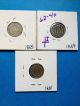 1865,  1869,  & 1881 Three Cent Nickels Three Cents photo 2