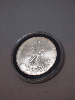 Fine Silver 1 Oz One - Dollar Coin 2004 photo