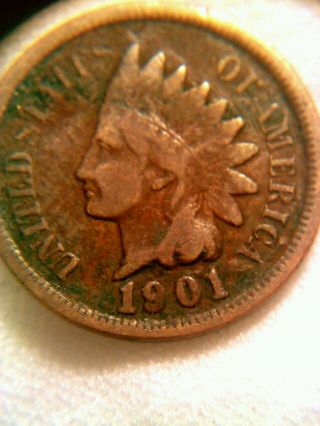 1901 1c Bn Indian Cent photo