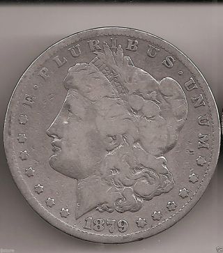 1879 - S Silver Morgan Dollar photo