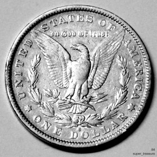 1882 - O = United States,  Morgan Silver Dollar = 90% Silver,  Fare photo