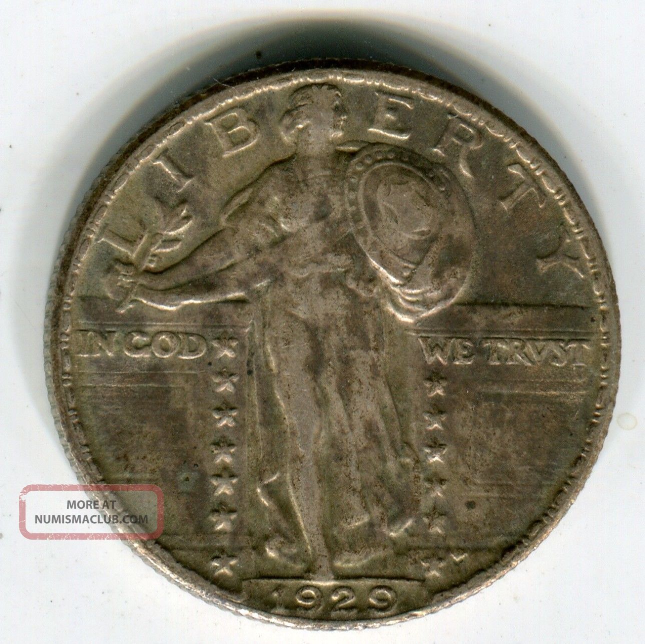 1929 25c Standing Liberty Quarter Choice Xf