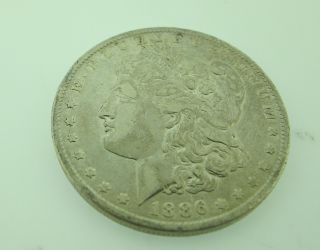 1886 Morgan Silver Dollar United States Coin - 98 photo