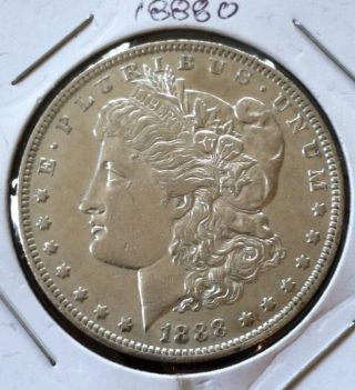 1888 O Morgan Silver Dollar Bu/au Coin Estate Find photo