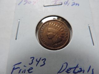 1904 Indian Head Penny Better Coin - 343 photo