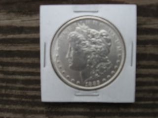 1885 Morgan Silver Dollar Raw Coin photo