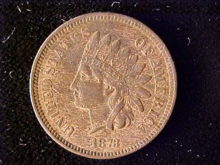 Indian One Cent 1873 photo