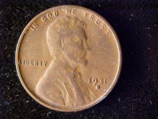 Lincoln Cent 1931 - S photo
