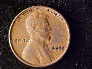 Lincoln Cent 1955 Double Die photo
