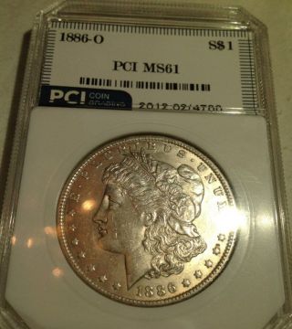 1886 - O Morgan Silver Dollar. . . .  Great Price photo