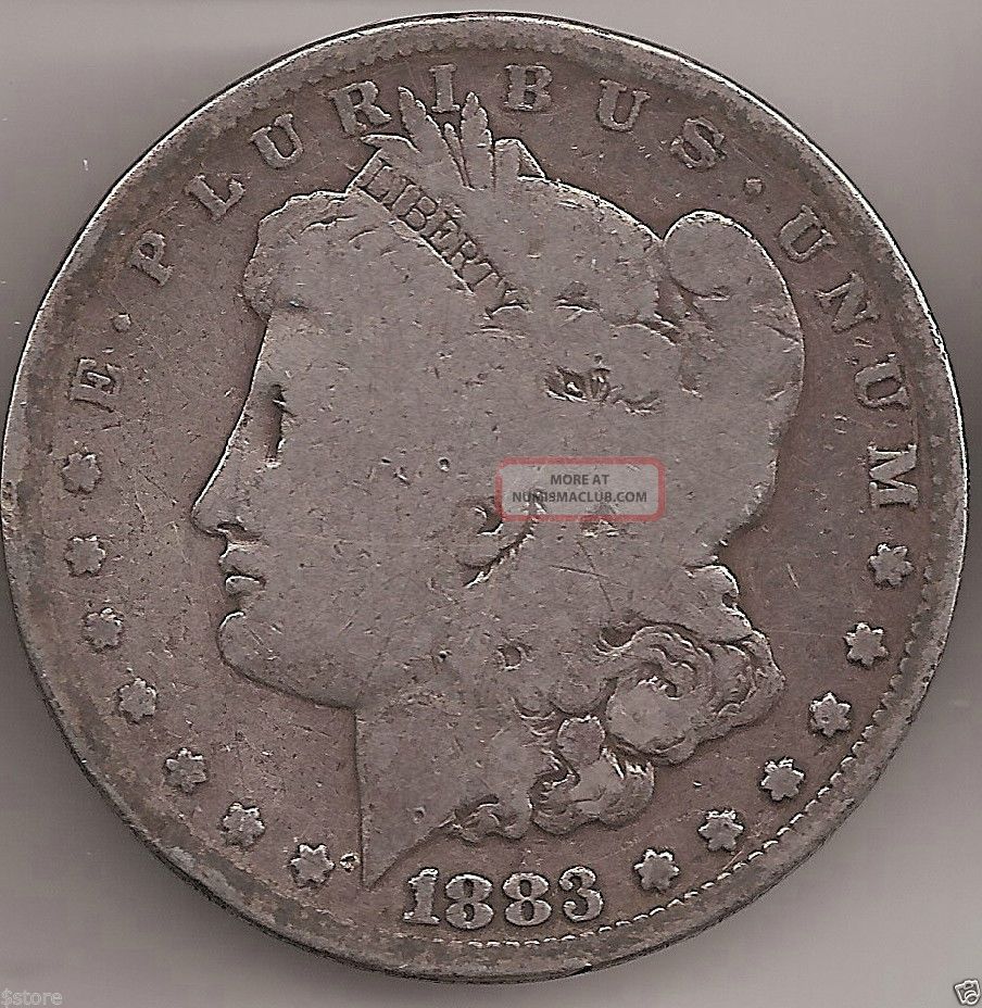 1883 - S Silver Morgan Dollar
