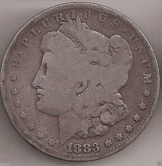 1883 - S Silver Morgan Dollar photo