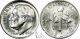 1964 (p) Gem Bu Unc Roosevelt Silver Dime 10c Us Coin A58 Dimes photo 1