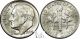 1964 D Gem Bu Unc Roosevelt Silver Dime 10c Us Coin A62 Dimes photo 1